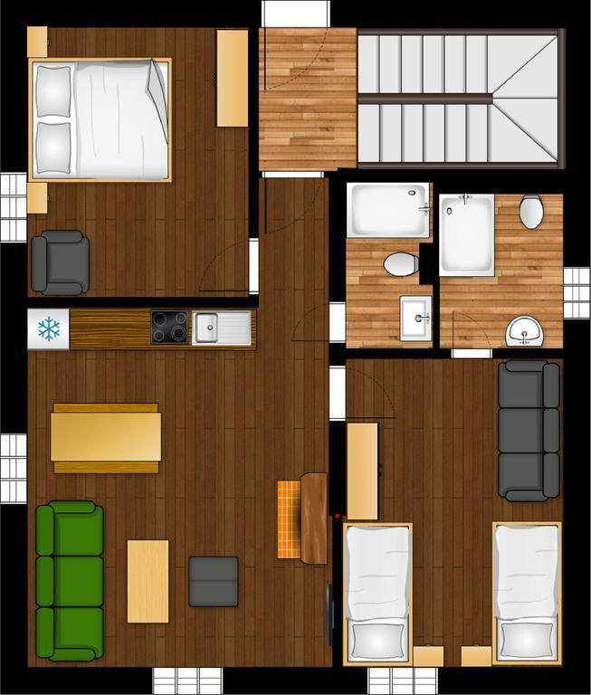 Apartment House Kongen เดมานอฟสกา โดลินา ห้อง รูปภาพ