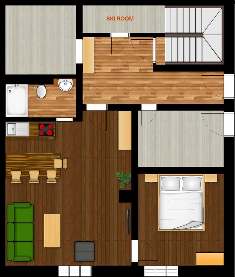 Apartment House Kongen เดมานอฟสกา โดลินา ภายนอก รูปภาพ